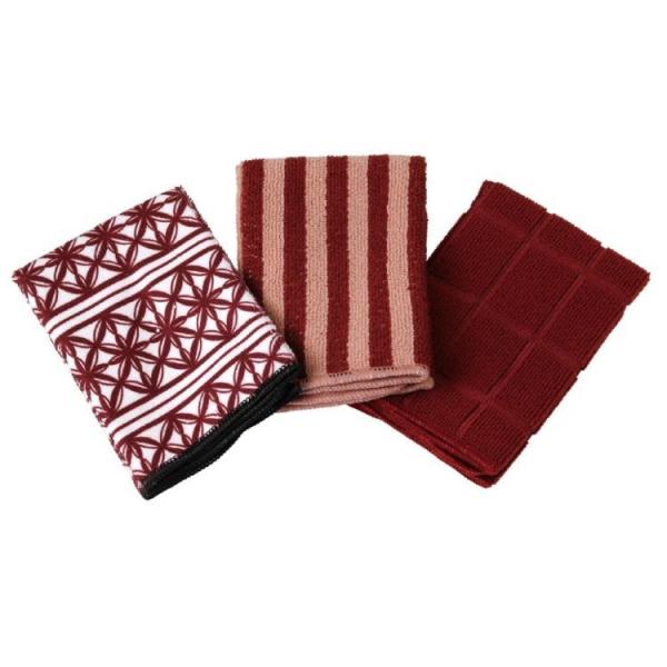 SPICE スパイス Vari マイクロタオル3枚セット キリコ レッド JLLZ2139RD | ...