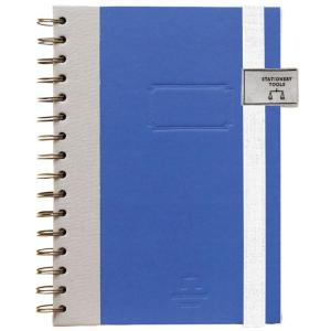 SPICE スパイス SPICE OF LIFE TOOLS A5 RING NOTE MARINE BLUE KPBS1060MB | マリンブルー リングノート 文具 ノート 環境 リサイクル素材 デザイン 日用 雑貨｜desir-de-vivre