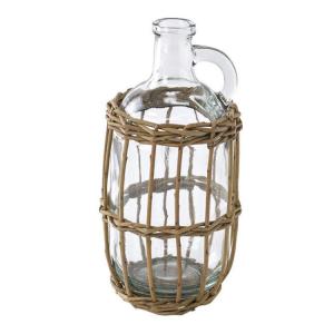 Spice スパイス Spice Of Life Fontaine かご編みガラスフラワーベース ボトル Lygn1050 ガーデン ワイヤーアート フラワーポット ガラス製 おすすめ Sp Lygn1050 Desir De Vivre 通販 Yahoo ショッピング