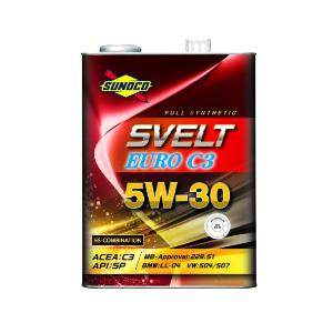SUNOCO スノコ エンジンオイル SVELT EURO スヴェルトユーロ C3 5W-30 4L...