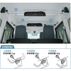 バモスバモスホビオ ルーフインナークロスバー フロント部分のみ バモスバモスホビオ ルーフインナークロスバー フロント部分のみ
