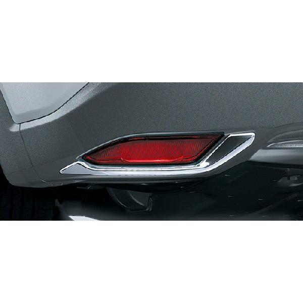 HONDA ホンダ VEZEL ヴェゼル 純正 バンパーガーニッシュ クロームメッキ リア用 / 左...