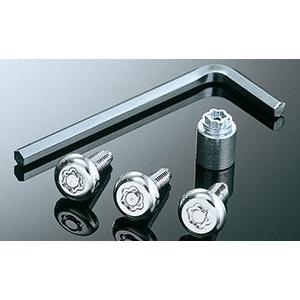 無限ナンバープレートロック用ボルト5個セット ホンダ（HONDA） 純正 ナンバープレートロックボルト 08P25-EJ5-K00A