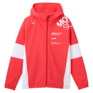 DESCENTE デサント SUNSCREEN TAIKYU クロスフーディー レッドxホワイト O ST5SJK20M RDWH   スポーツ トレーニング ウェア フィットネス クロスフーディー