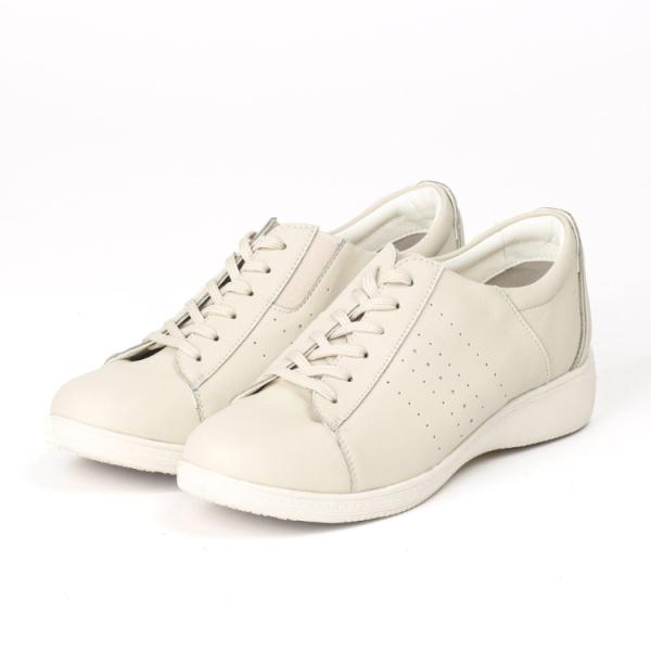 asics アシックス商事 ノンエイジスニーカー アイボリー 23 AO-17340 3 | 靴 シ...