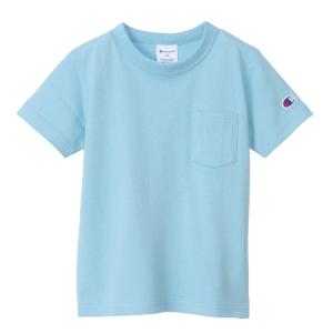 HANES ヘインズ T-SHIRT サックス 100サイズ CK-T303 320 | スポーツ 運動 ウエア ウェア トップス ショートスリーブ Tシャツ 半袖 コットン 綿 キッズ 子供の商品画像