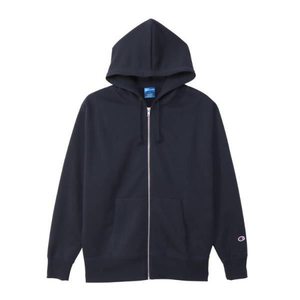 HANES ヘインズ ZIP HOODED SWEAT ネイビー XXLサイズ C3-XS160 3...