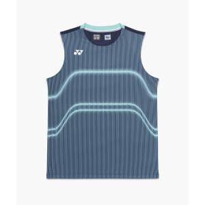 YONEX ヨネックス メンズゲームシャツ (ノースリーブ) ダークネイビー