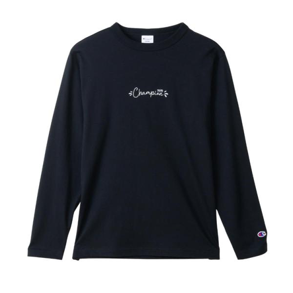 Champion チャンピオン LONG SLEEVE ブラック L C3-C417 90 | ファ...