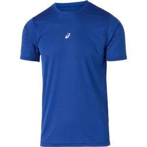 asics アシックス ミドルフィット半袖アンダーシャツ ロイヤル XL 2031F104 401 | スポーツ スポーツウェア ウェア メンズ UVカット 吸汗 速乾 ストレッチ