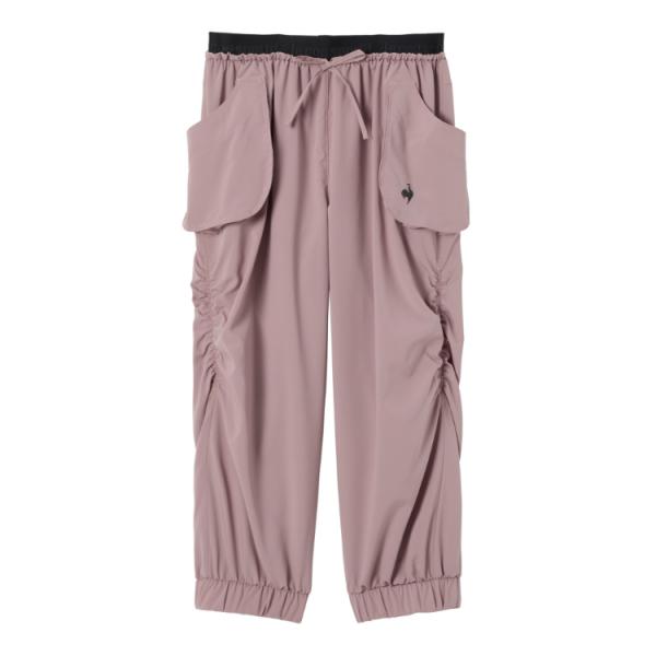 le coq sportif ルコック シャーリングクロップドパンツ ピンク M LZ5FHP40L...