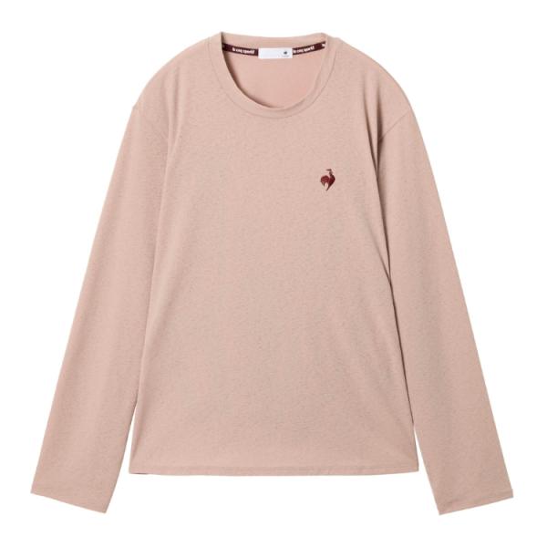 le coq sportif ルコック シアーライト長袖Tシャツ ピンク O LZ5FLT00L P...