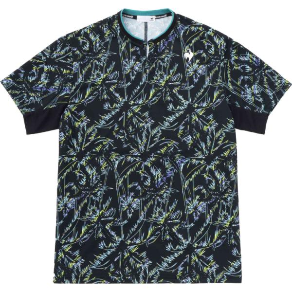 le coq sportif ExcDRY D-tec グラフィックゲームシャツ ブラック M QT...