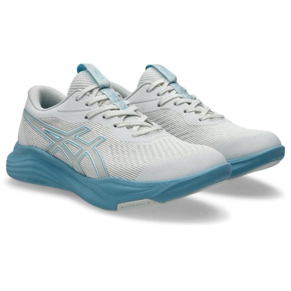 asics アシックス商事 WELNESS WALKER ライトグレーxライトブルー 23 1293...