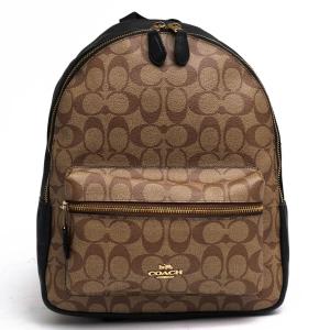 COACH コーチ リュック F32200 SIGNATURE BACKPA ミディアム チャーリー グネチャー ミディアム バックパック シグネチャー柄 ユニセック｜desir-store