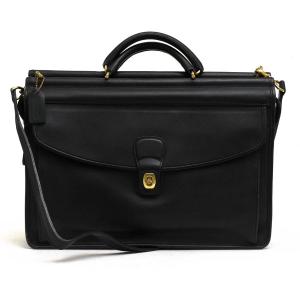 COACH コーチ ビジネスバッグ 5213 Lenox Briefcase レノックス グラブタン カウハイドレザー 牛革 棒屋根 2WAY ショルダーバッグ｜desir-store