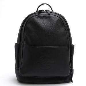 COACH ブラックレザーバックパック　リュック COACH（コーチ） バックパック リュック メンズ レディース レザー