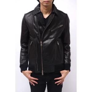 GIORGIO BRATO ジョルジオブラット シングルライダース ラムレザー