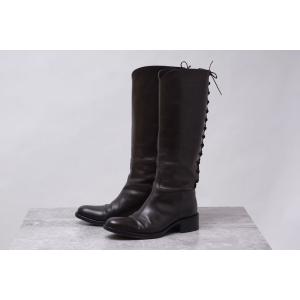 JIMMY CHOO（ジミーチュウ） ロングブーツ 142CONVOY 牛革 ボア