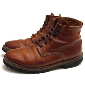 ブッテロ レースアップワークブーツB4380 CANALONE EU41 美品 ブッテロ レースアップワークブーツB4380 CANALONE EU41 美品