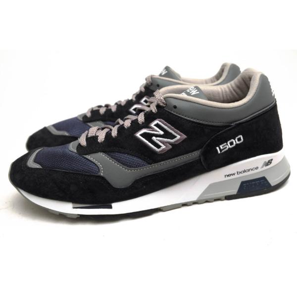 NEW BALANCE ニューバランス ローカットスニーカー M1500PNV 一部ピッグスキンスエ...