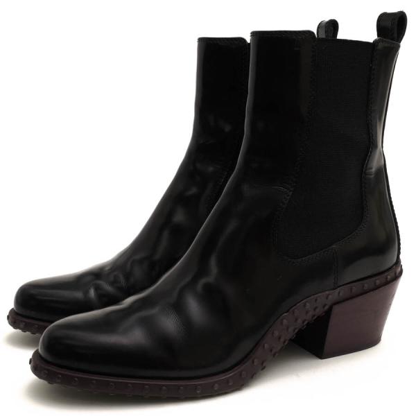 TOD&apos;S トッズ サイドゴアブーツ XXW10C0CG90AKT9994 GOMMA+T50 CU...