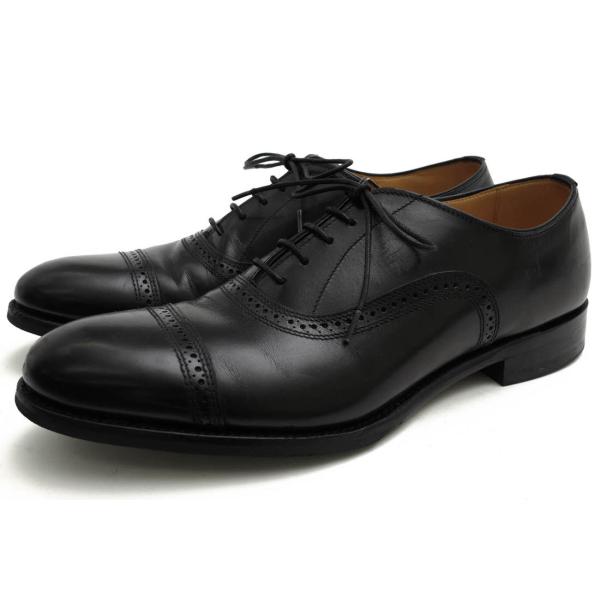 Trading Post トレーディングポスト ビジネスシューズ T1912 フランス産カーフスキン...