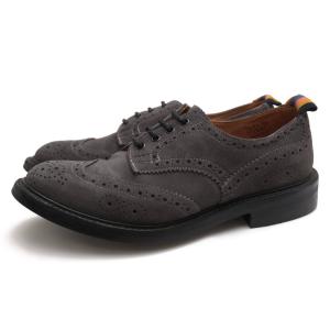 Tricker's トリッカーズ ビジネスシューズ M7885 Suede Derby Brogues Paul Smith ポールスミス別注 カーフ 牛革 ダービーシューズ ウイン