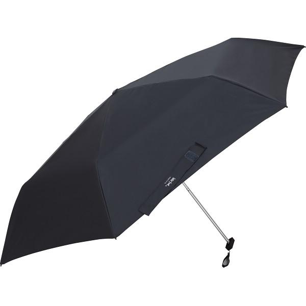 ウォーターフロント ポケフラット Ｒ 2.0 55cm折りたたみ傘 ブラック  U355-0906B...