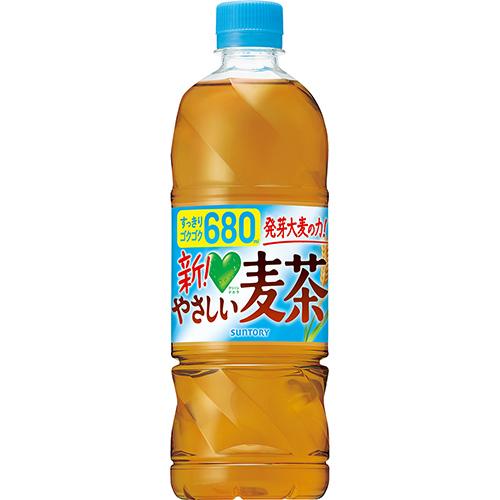 サントリー GD麦茶680ml 24本 | 飲料 ドリンク 飲み物 ペットボトル お茶 麦茶 むぎ茶...