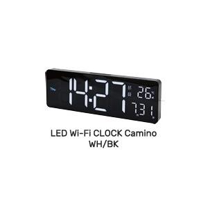 SLOWER スロウワー LED WiFi CLOCK Camino WHITE/BLACK SLW...