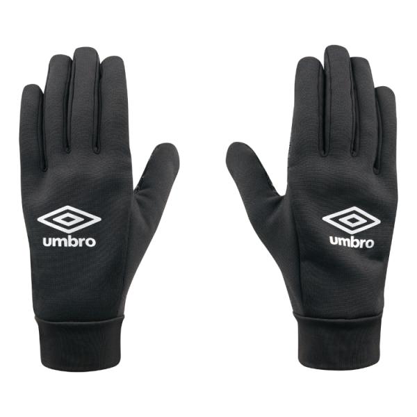 umbro アンブロ フィールドプレイヤーグローブ ブラックＸシルバー F UUAWJD52 BKS...