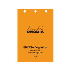 ロディア オーガナイザー レフィル RHODIA 方眼 リフィル