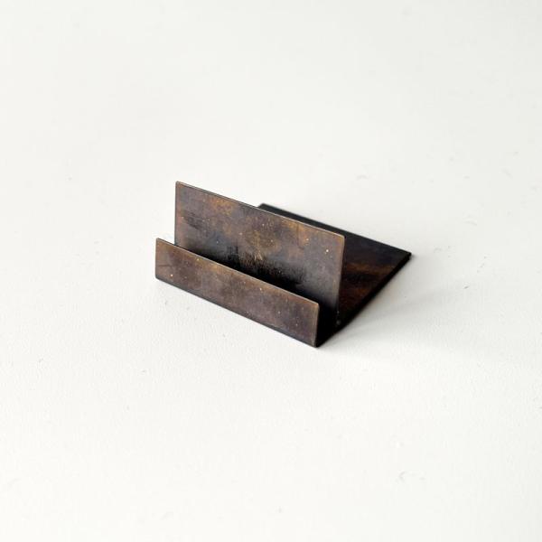 ピクス レター &amp; フォト スタンド ブラス ラスト カードスタンド 錆加工 LETTER&amp;PHOT...