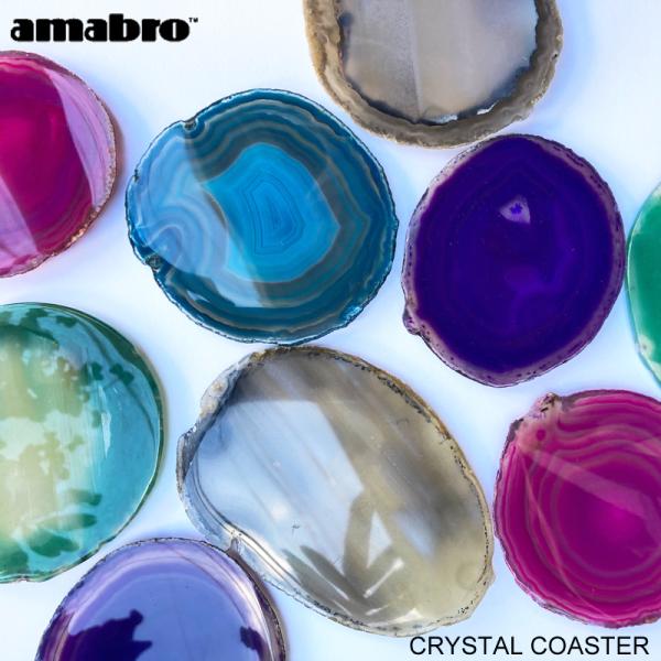 クリスタルコースター CRYSTAL COASTER amabro アマブロ 天然石 メノウ