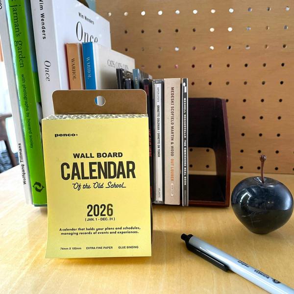 Penco 日めくりカレンダー 2026 メモブロックカレンダー HIGHTIDE 壁掛け ToDo