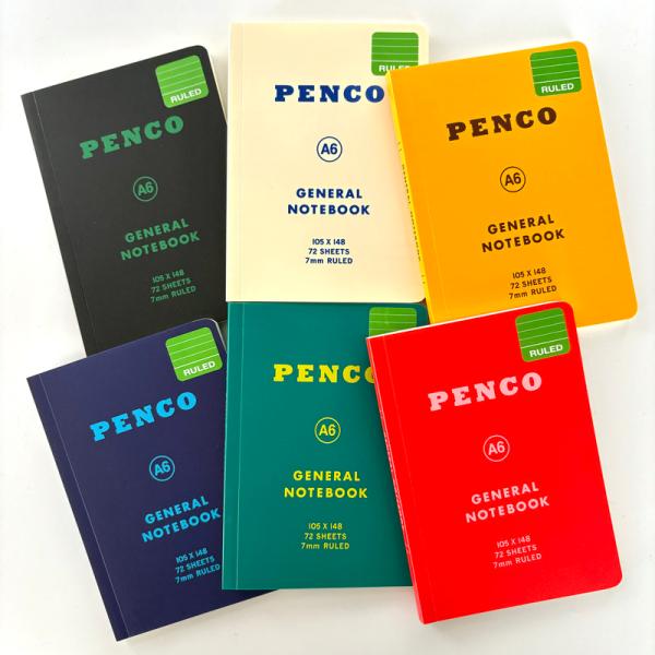 ペンコ ソフトPPノート A6　横罫　ハイタイド HIGHTIDE PENCO CN178