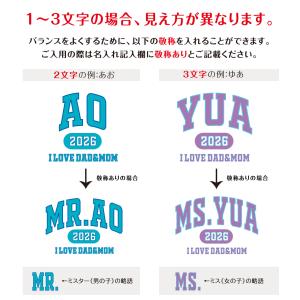 出産祝い スタイ 名入れ カレッジロゴ01 ア...の詳細画像5