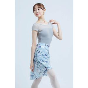 バレエ 大人 サラカラチュールネット・半袖レオ...の詳細画像3