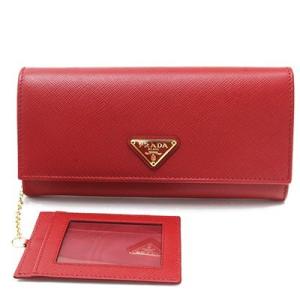 PRADA プラダ 1MH132 QHH F068Z FUOCO/レッド SAFFIANO TRIA...