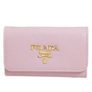 PRADA（プラダ） キーケース レディース ピンクベージュ 1PG004 QHH