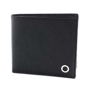 BVLGARI ブルガリ 30396 ブルガリブルガリ マン ブラック 二つ折り財布 小銭入れあり ...