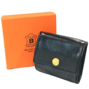 BELLIES YORK ベリーズヨーク コインケース BYHL9825 BK ブラック イタリアン...