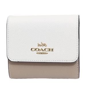COACH コーチアウトレット カラーブロック スモール トライフォールド ウォレット CF357 ...