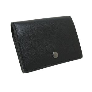 COACH ブラック 名刺入れ 定期入れ COACH（コーチ） 名刺入れ カードケース メンズ レザー カーフ
