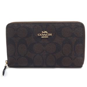 COACH コーチアウトレット シグネチャー ミディアム ジップアラウンド F88913 IMAA8...