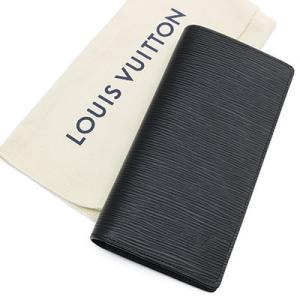 LOUIS VUITTON ルイヴィトン M60622 ポルトフォイユ・ブラザ エピ ノワール 折財布 コートウォレット メンズ長財布｜deva-online