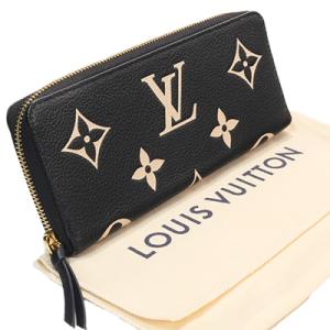 LOUIS VUITTON ルイヴィトン M82338 ポルトフォイユ・クレマンス モノグラム・アンプラント バイカラー ジップアラウンド 長財布｜deva-online