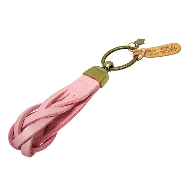 IL BISONTE イルビゾンテ キーホルダー SKH040 PG0001 PK179B ピンク ...