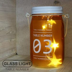 SLOWERGLASS LIGHT TABLE NUMBER SLW106 グラスライト 星形 スタ...